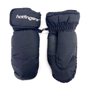 Wells Lamont Hotfingers Microlar Waterproof Breathable Mittens Youth Small Black